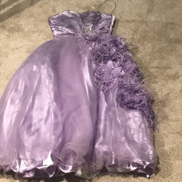 Lilac Maccduggal prom dress - Picture 2 of 4